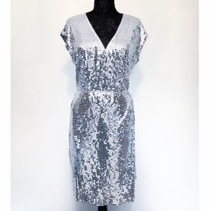 Michael Kors Sequin Wrap Dress